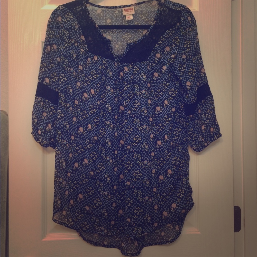 Mossimo peasant top