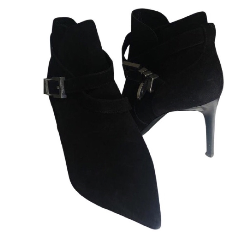 Saint Laurent Suede Booties