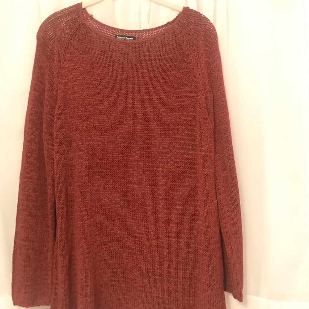 Burnt orange sweater  American apparel never worn