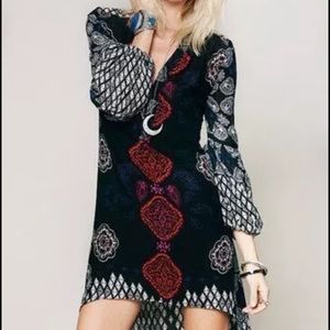 free people peace maker dress xs