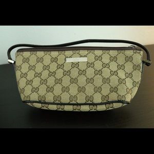 Authentic Gucci Monogram Pochette