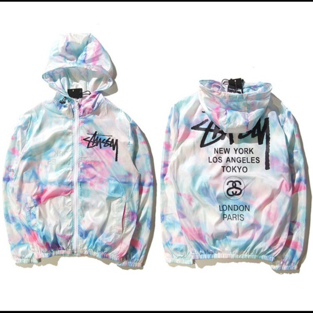 🔥Stussy Tie Dye Windbreaker🔥