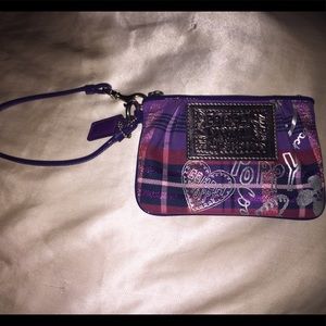 Coach wristlet