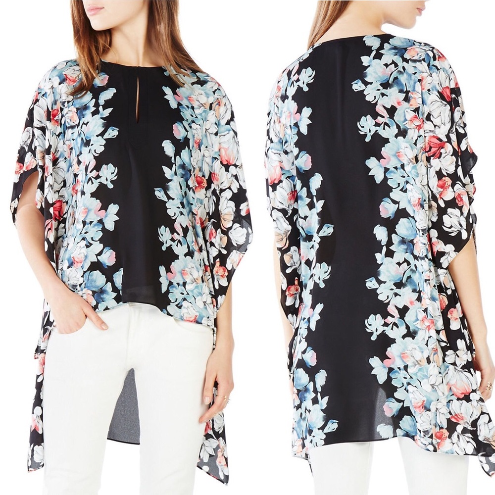 BCBGMAXAZRIA NWT High Low Blouse - Size Small