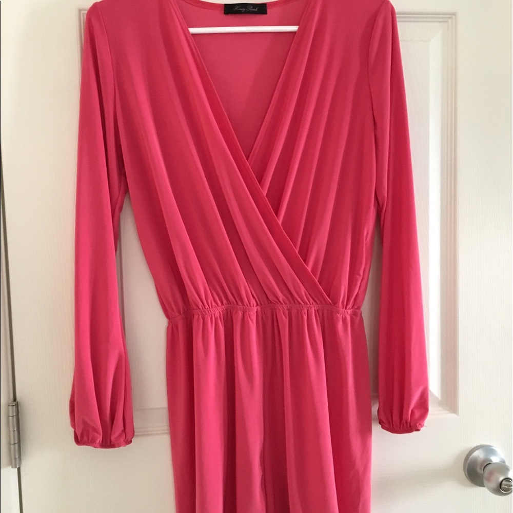 Pink romper