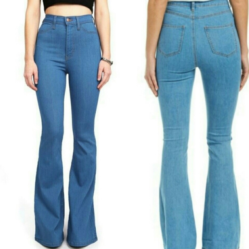 Bell bottom jeans