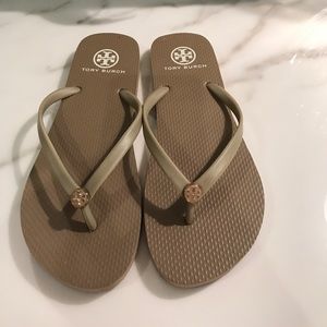 Tory Burch Flip Flops Size 8m