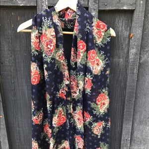Target  floral & polka dot Scarf