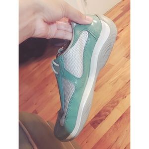 PRADA AMERICA'S CUP SNEAKERS SZ 9 1/2