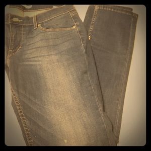 Medium wash Levi's jeans