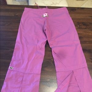 Pinkish "Be Present" brand yoga or leisure pant