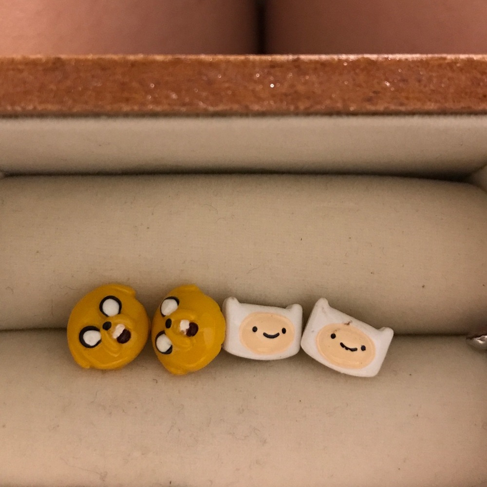 Adventure time earrings