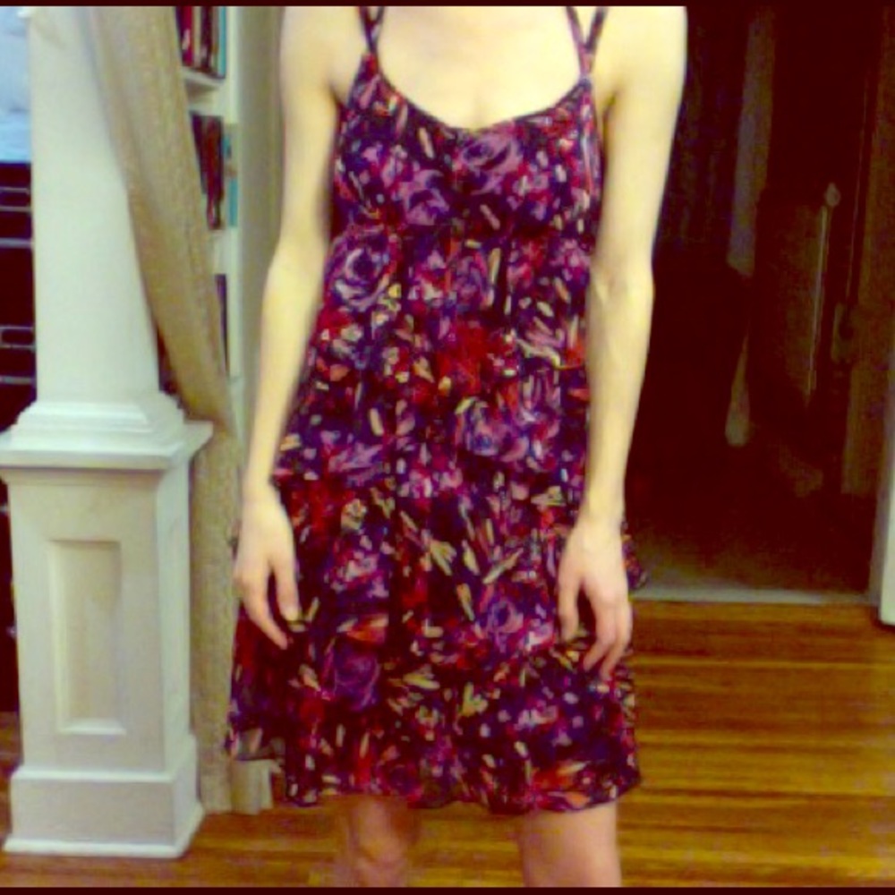 BCBGeneration ruffle tiered dress
