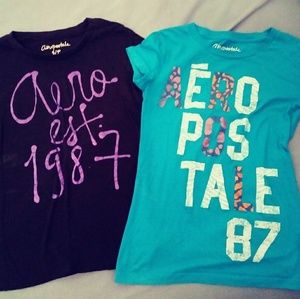 Womans Short Sleeve AEROPOSTLE Shirts