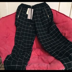 Grid pants