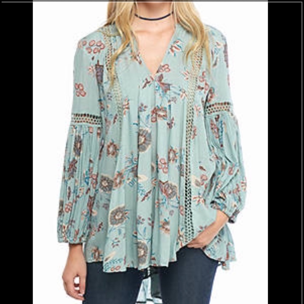 Just The Two Of Us Printed Tunic-Free People