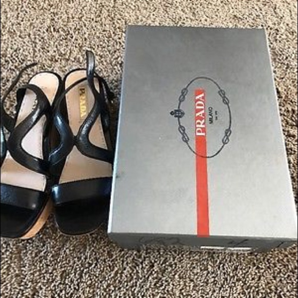 Prada Calzature Donna Sandal Vitello