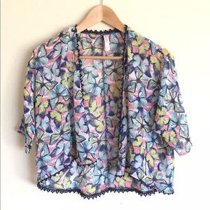 🚫Sold🚫Girls Kimono Jacket