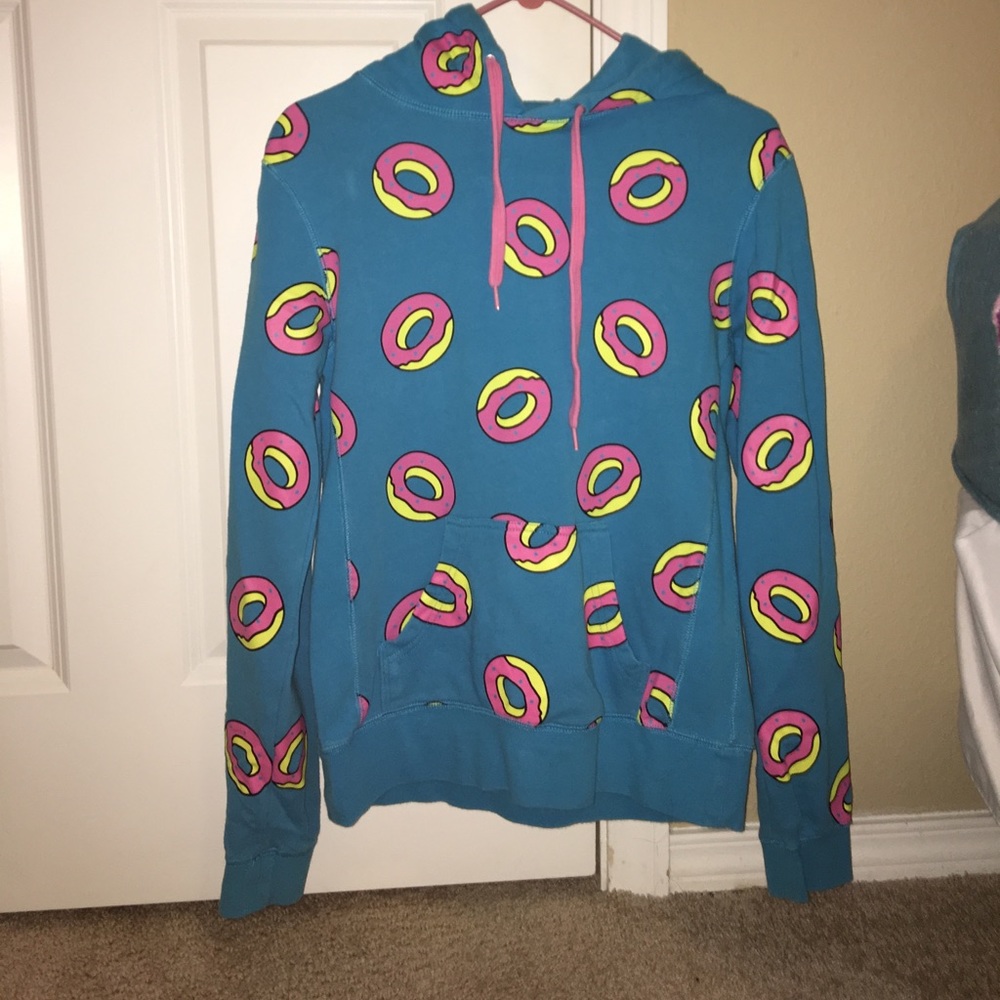 Blue OFWGKTA Donut Hoodie