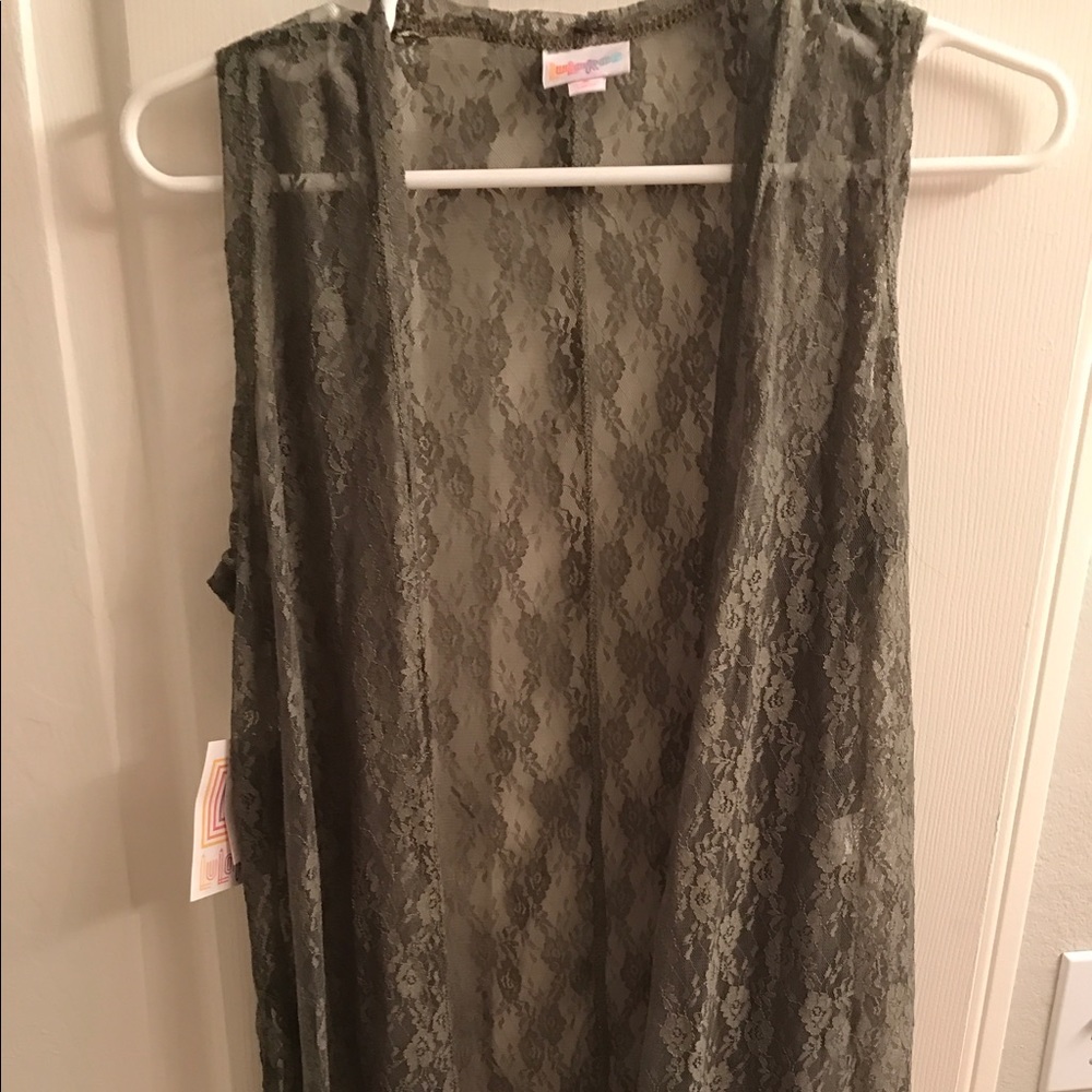 NWT small olive green lularoe joy