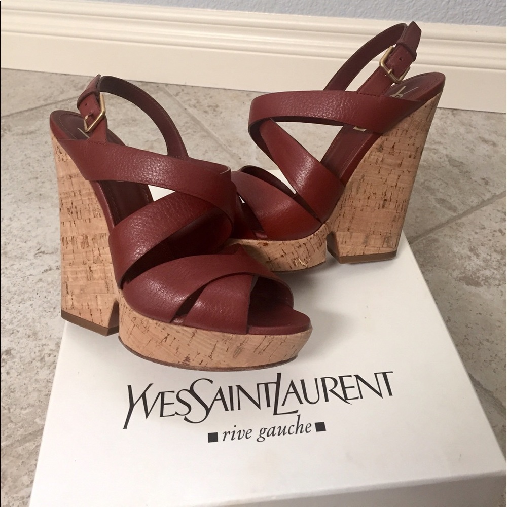 YSL Wedge/Valentino Wedge bundle