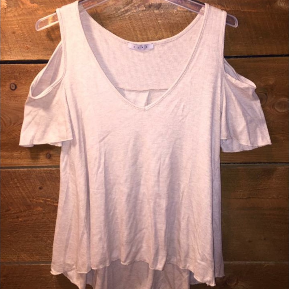 Cut out shoulder top