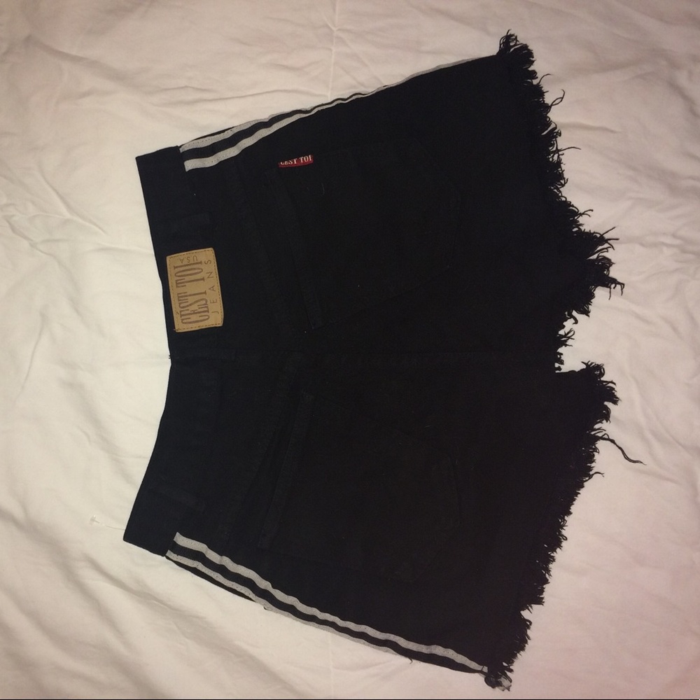 Vintage black high rise jeans