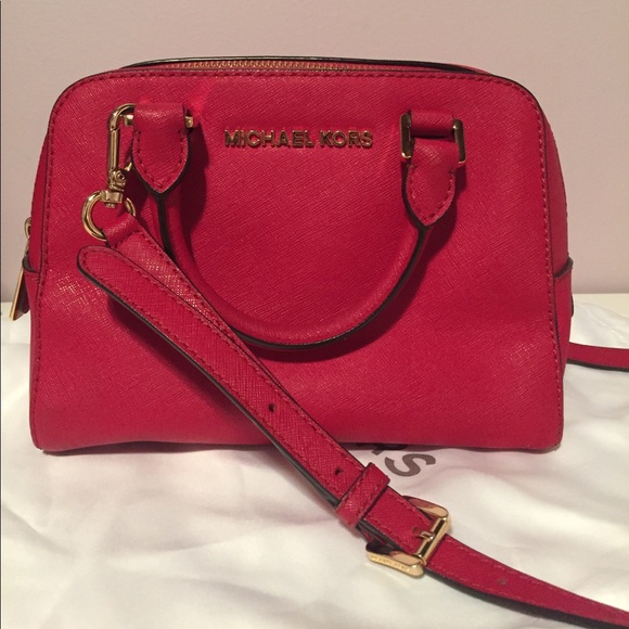 Michael Kors Bags Red Michael Kors Cross Body Purse Poshmark