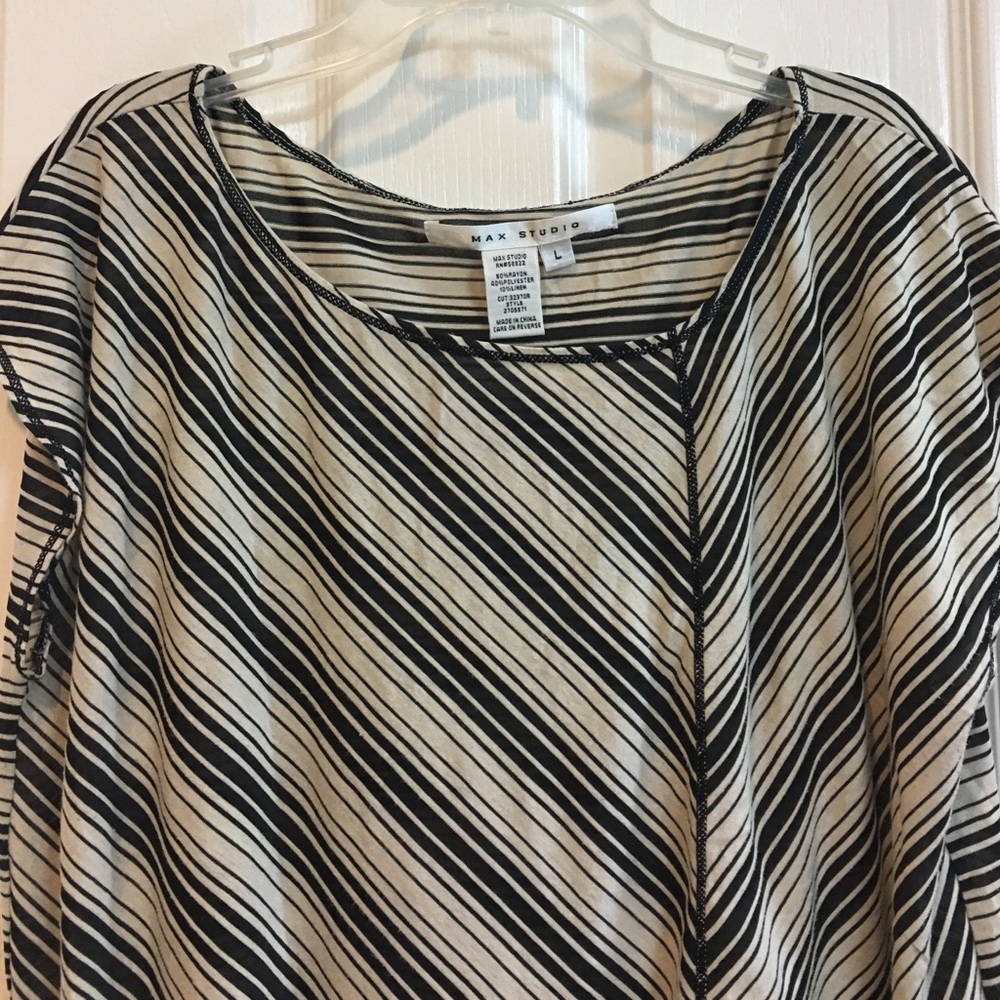 Cream black stripes too