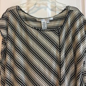 Cream black stripes too