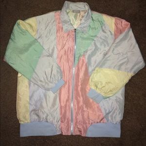 Silk 80s jacket