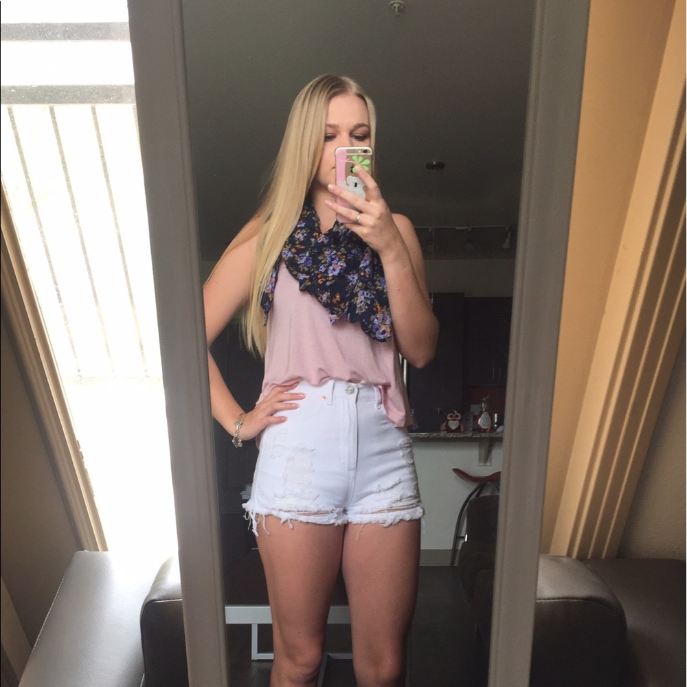 High waist shorts