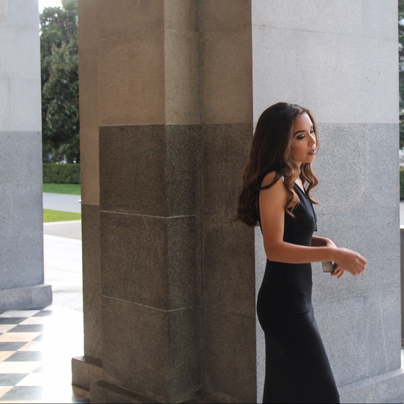 Black Prom/Ball Dress - Picture 2 of 3