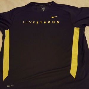 Mens Nike Livestrong Dri Fit