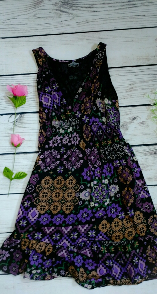 Fun Print  Cotton Tunic/minidress.