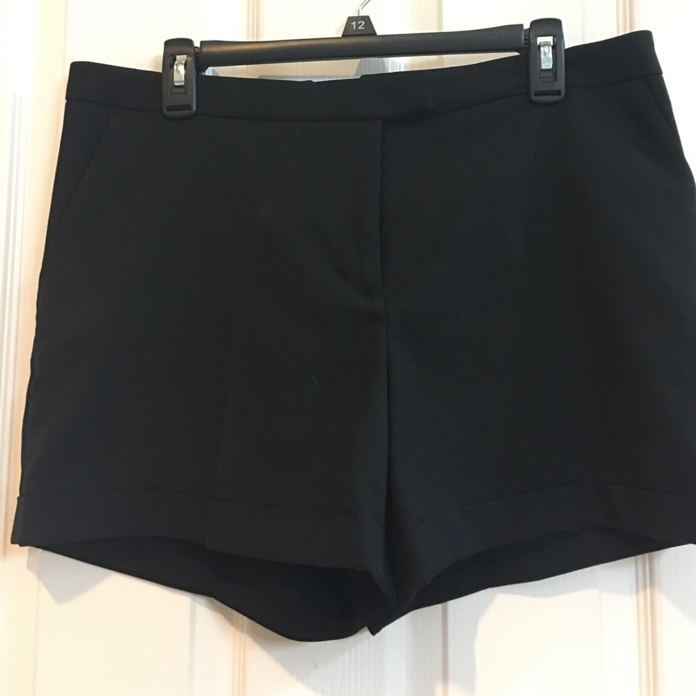 Black stretchy shorts