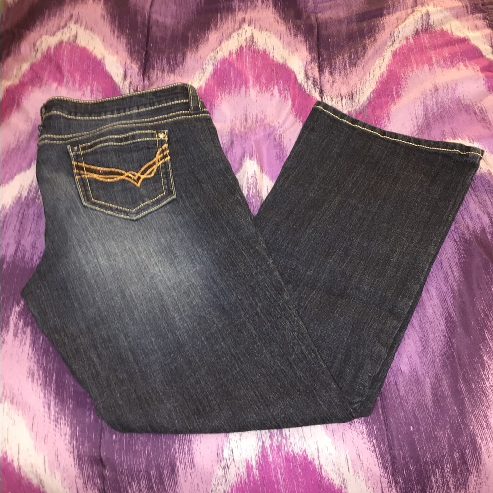 a.n.a. embellished jeans