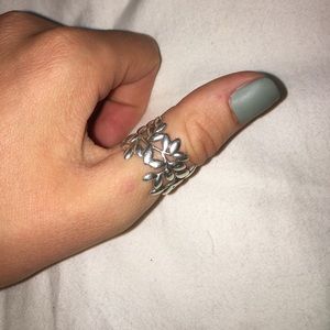 Tiffany Olive Leaf Band Ring
