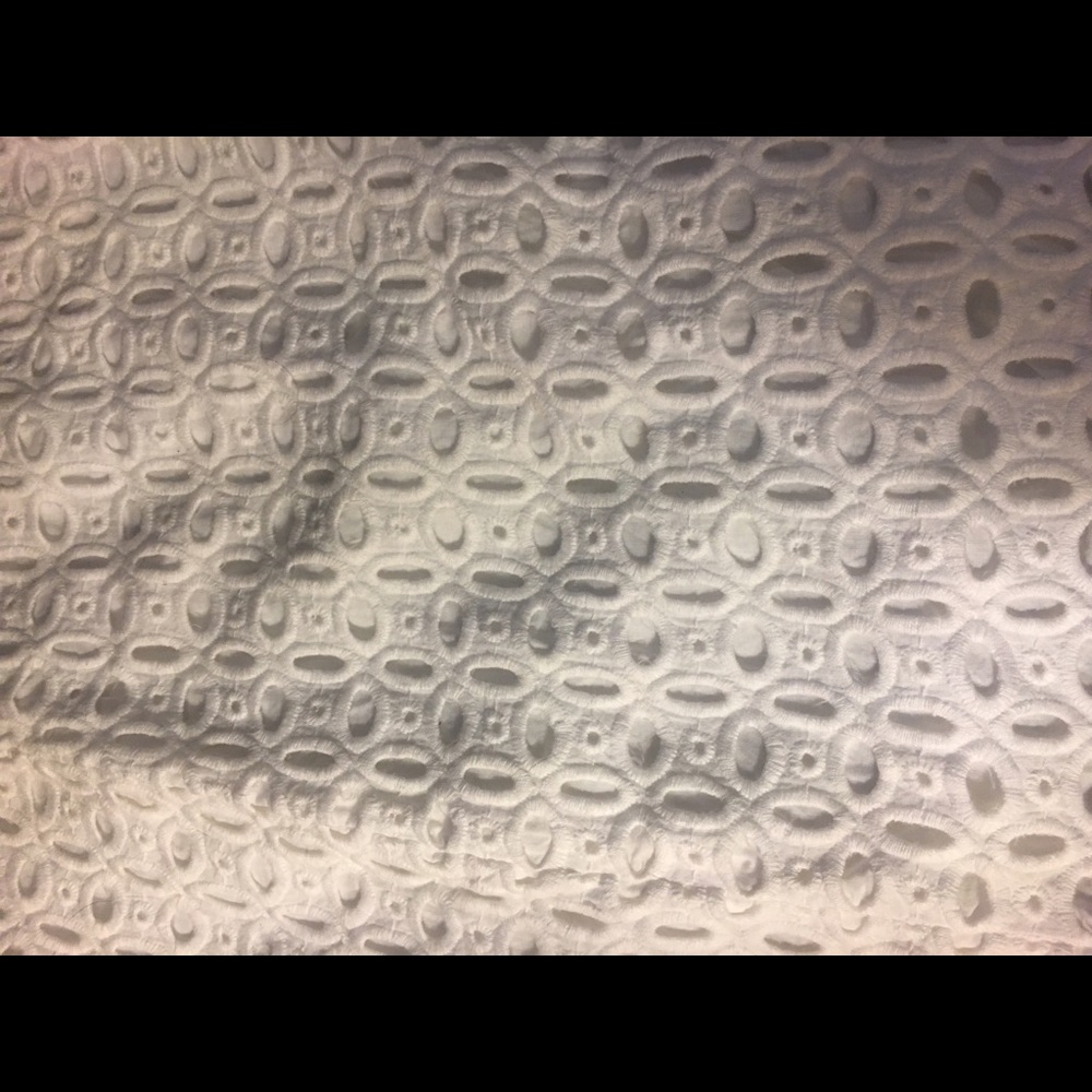 J. Crew White Eyelet Skirt, Size 4 - Picture 2 of 4