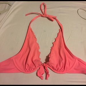PINK Victoria's Secret fringe bikini top