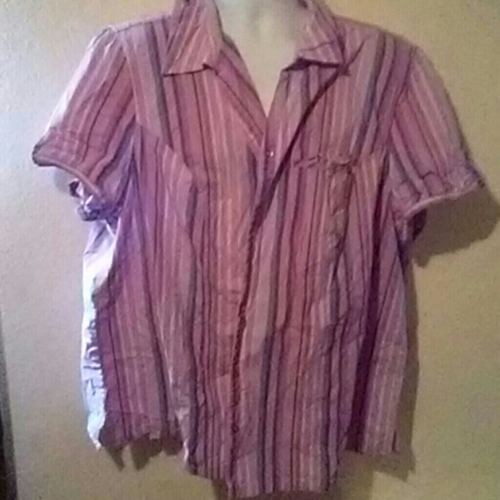 Liz and me Button door blouse
