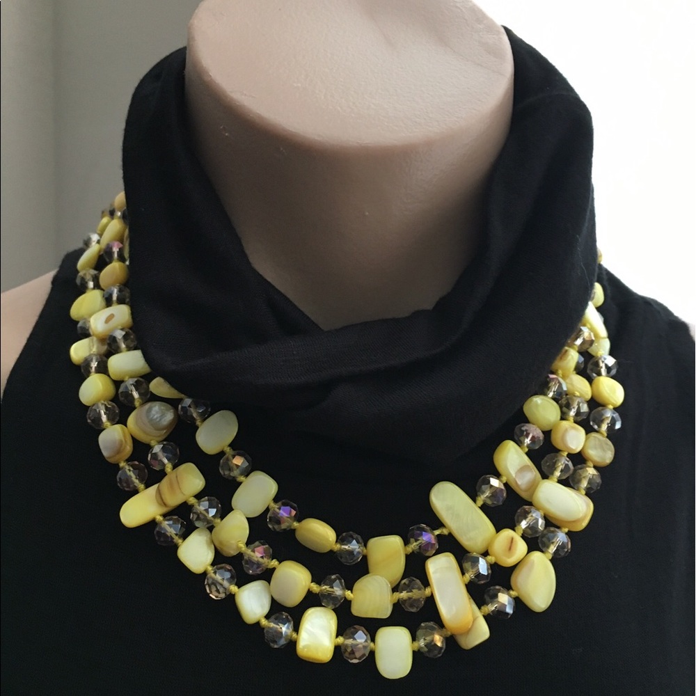 VINTAGE NECKLACE / BRACELET SET REAL STONES