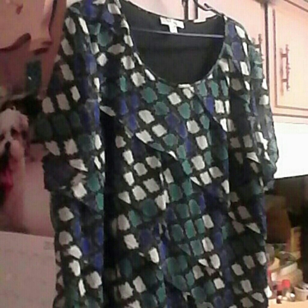 Lane Bryant layered blouse