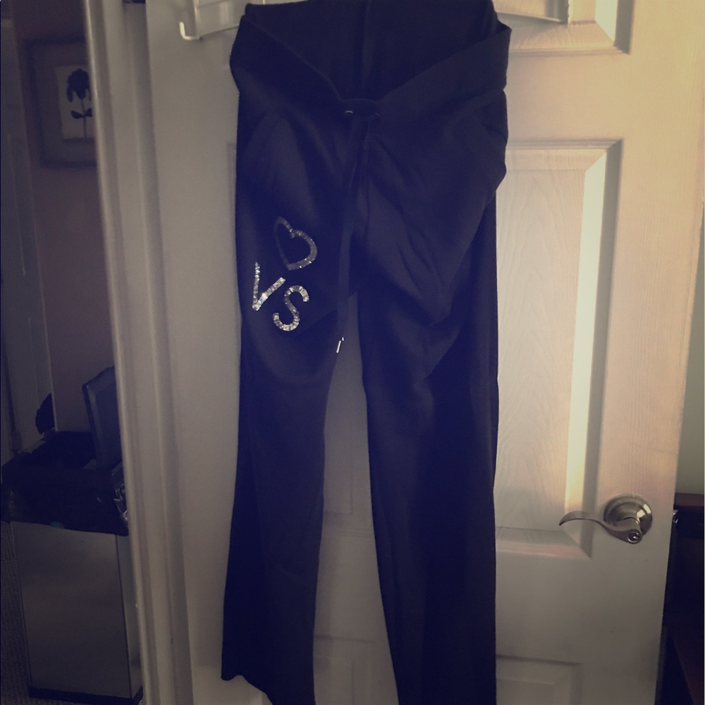 NWOT: Medium Victoria's Secret Angel Black Sequin