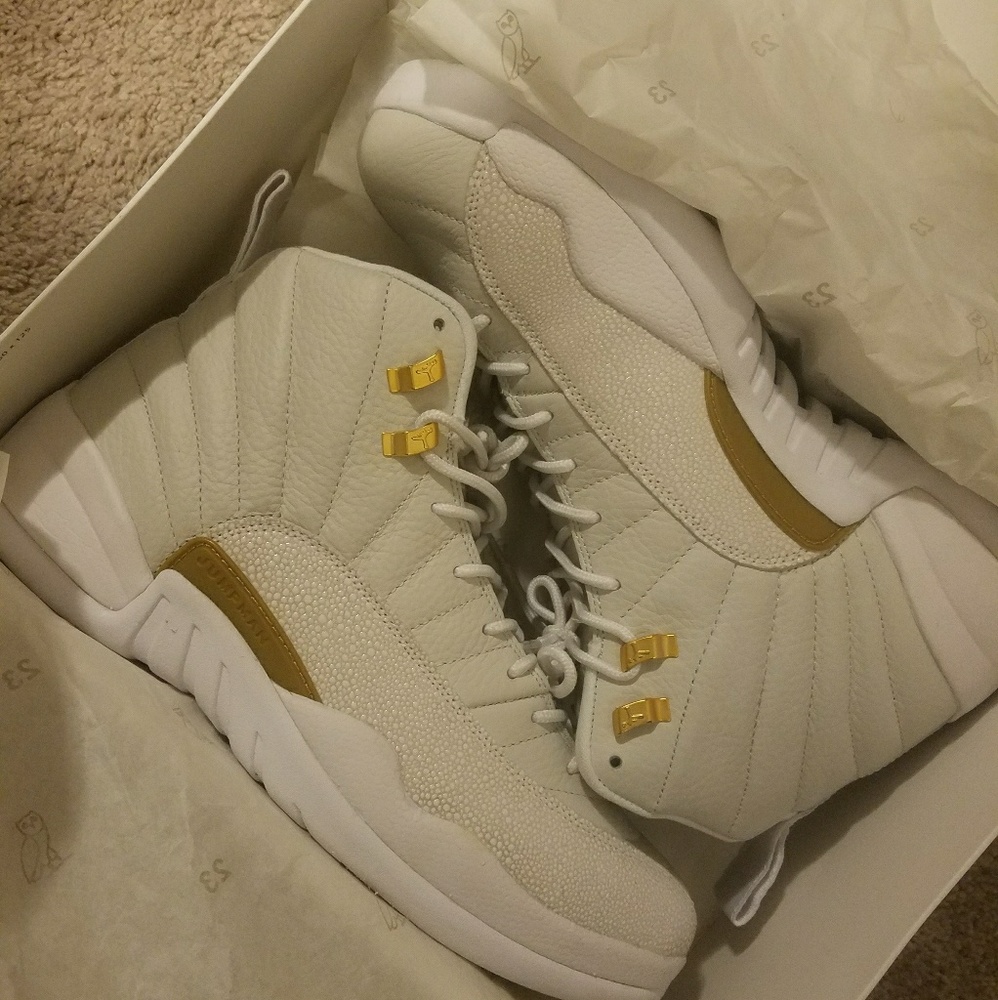 Jordan "ovo" 12 (white)