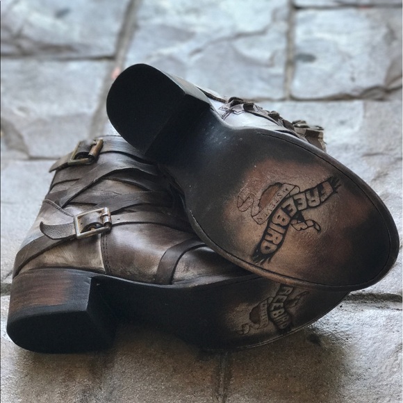 Freebird by Steven Leather Distressed Sammi Boot - Picture 2 of 8