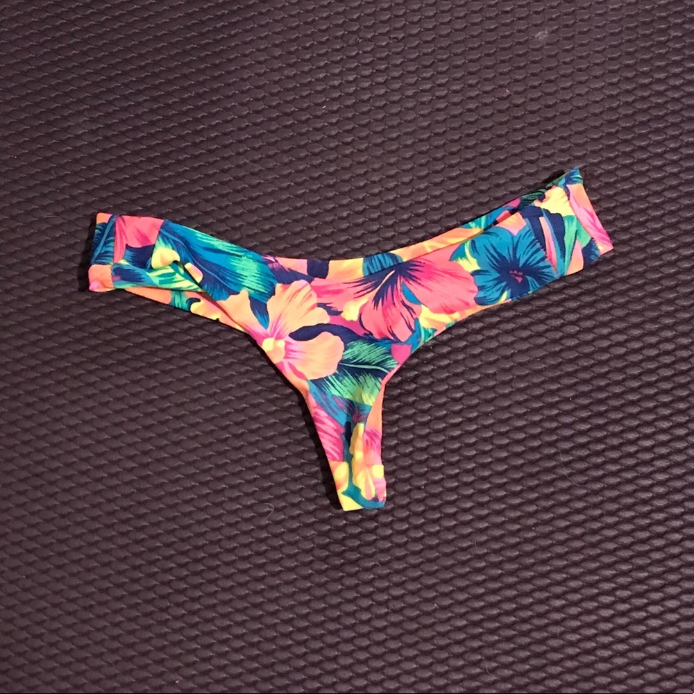 Stone fox swim floral bikini bottom