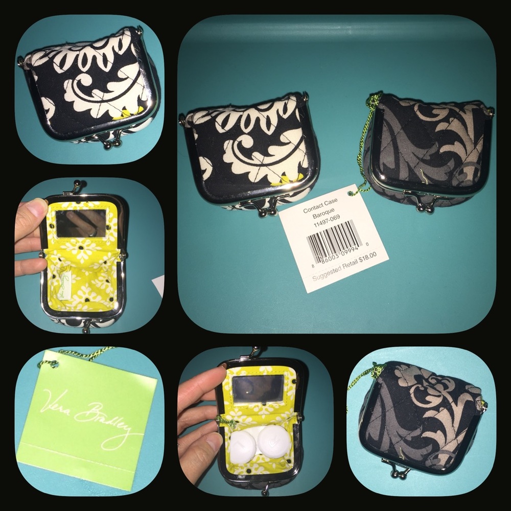 Vera Bradley Contact Cases (x2) - NWT & NWOT