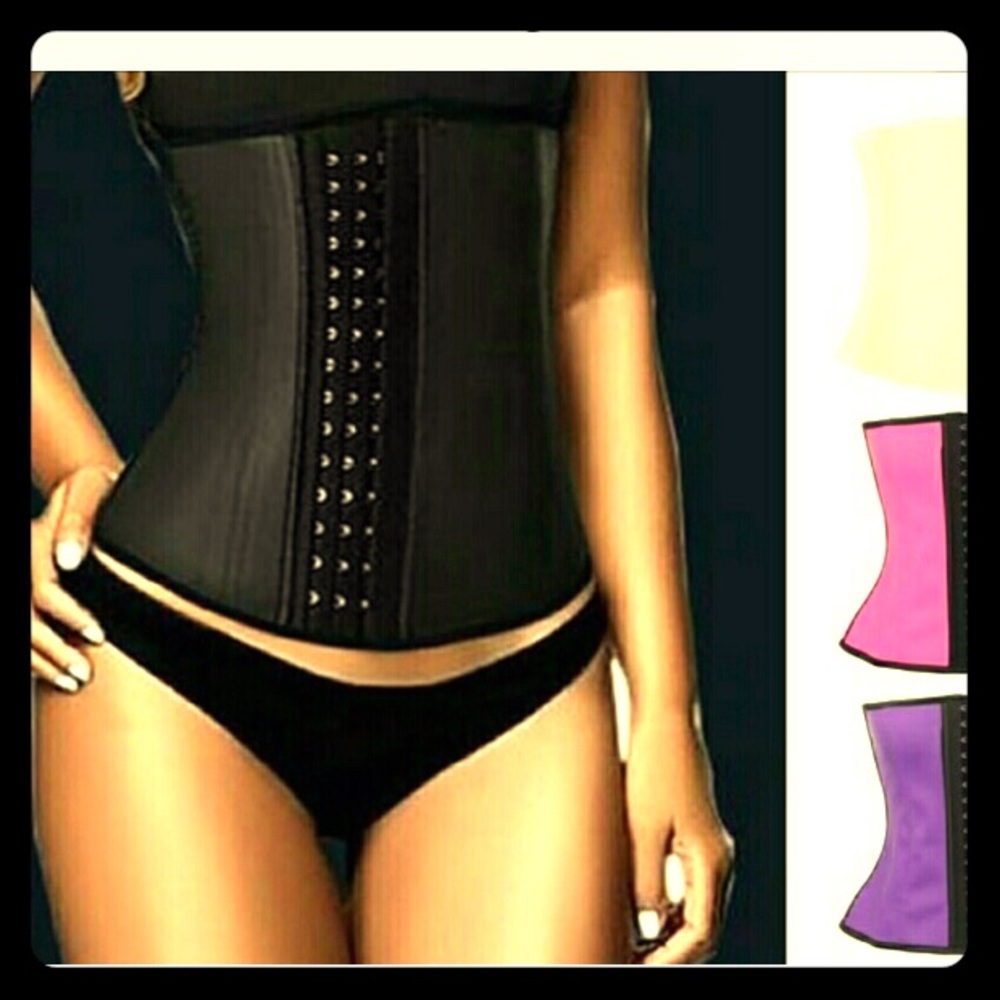 🔥🤸🏻‍♀️Latex Waist Cincher Sports WaistTrainer🥊