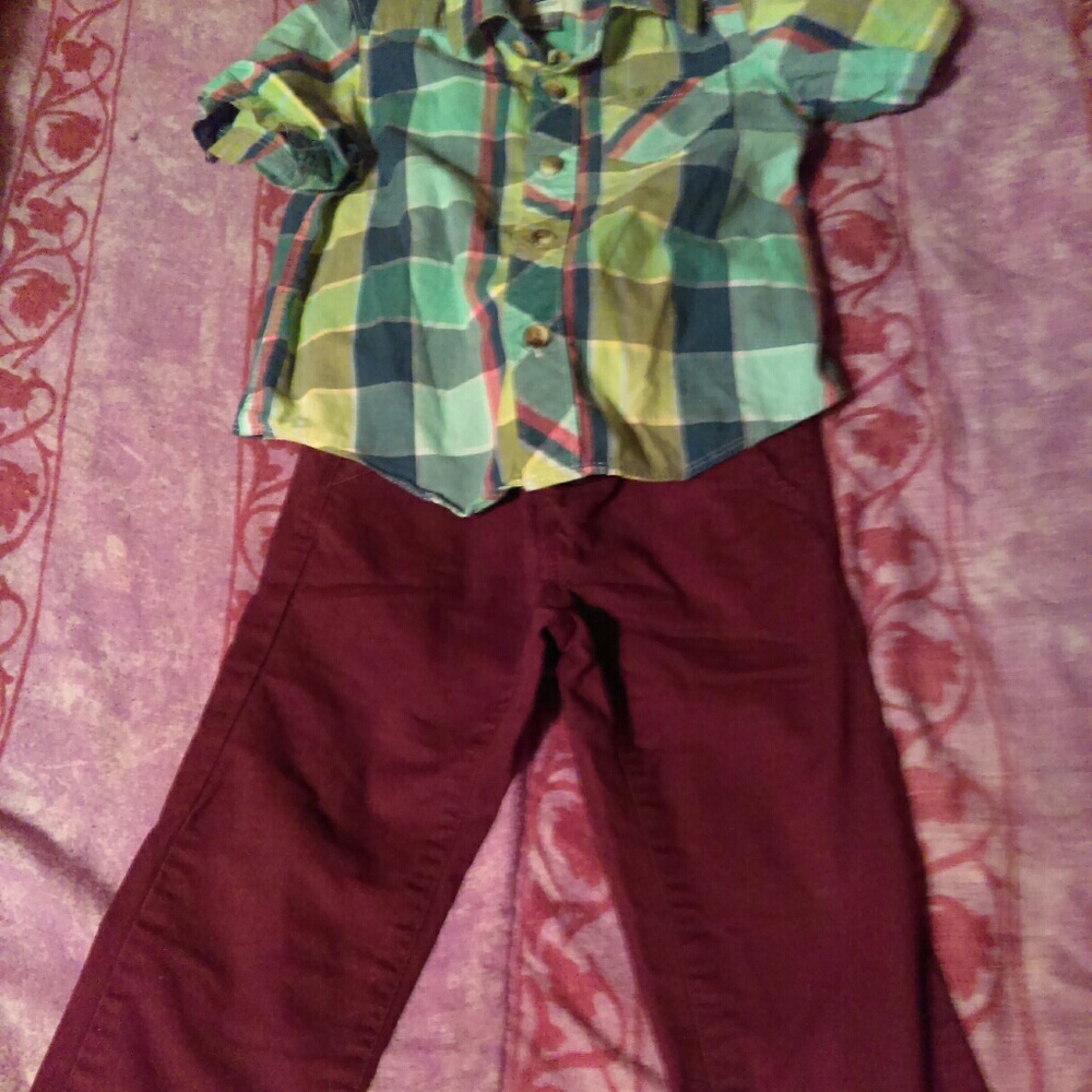 Boys 2t pants set